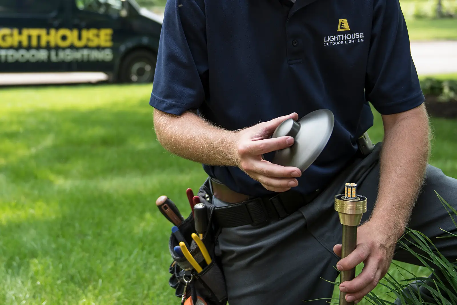 Lighthouse team performing Legacy Care maintenance